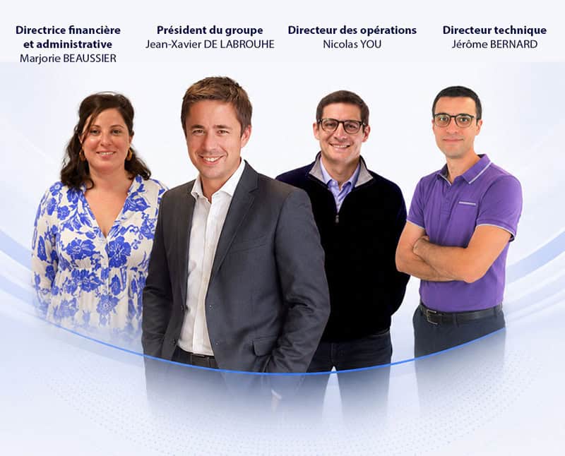 Comité de direction du groupe Airria : SERA, ADw Network et JOCAD