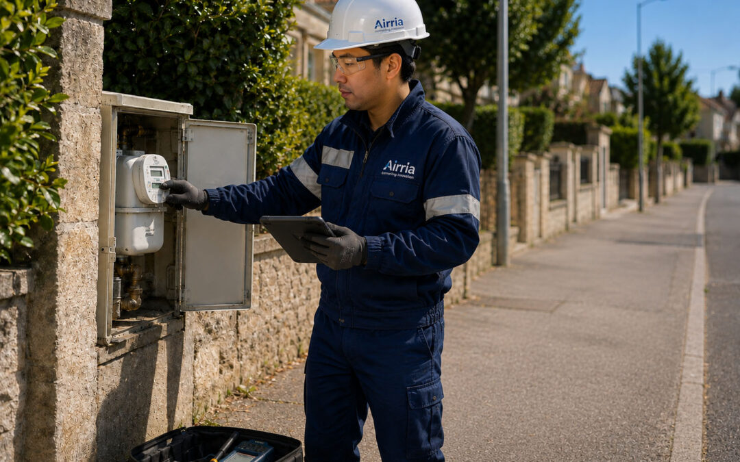 Relève de compteurs gaz et jauges de citernes en diffus