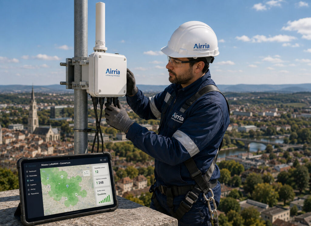 Déploiement d'un réseau LoRaWAN territorial