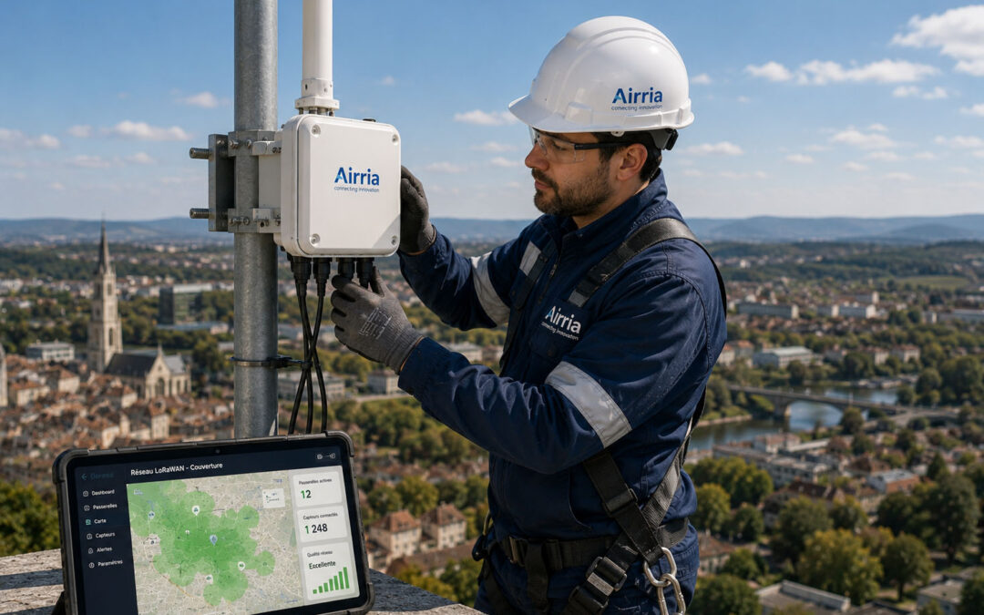 Déploiement d&rsquo;un réseau LoRaWAN territorial