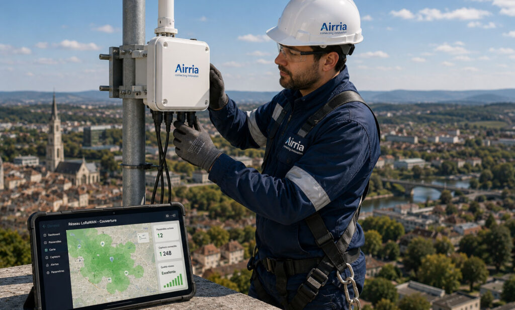 Déploiement d'un réseau LoRaWAN territorial