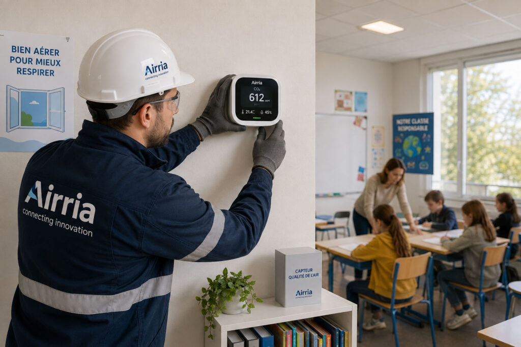 Surveillance de la qualité de l'air dans les établissements scolaires