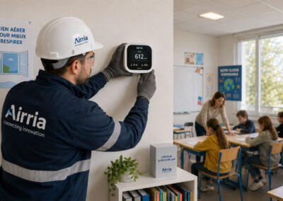 Surveillance de la qualité de l&rsquo;air dans les établissements scolaires